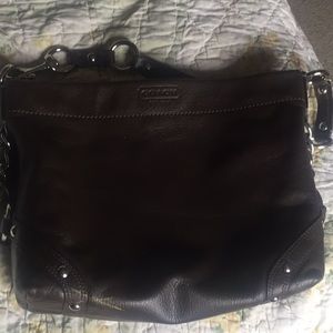 A coach shoulder bag very good Quality brown